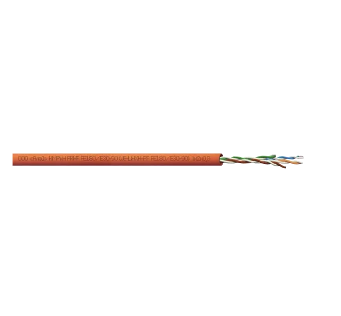 Алай КОРкЕН FRHF FE180/Eк30 (J-HX(St)H-PF FE180) 1х2х0,8 мм(бухта 320м.) Кабель