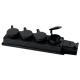 ERKA 6004 Колодка четверная с/у и заглушками 4x16 (каучук) ERKA 6004 Колодка четверная с/у и заглушками 4x16 (каучук)