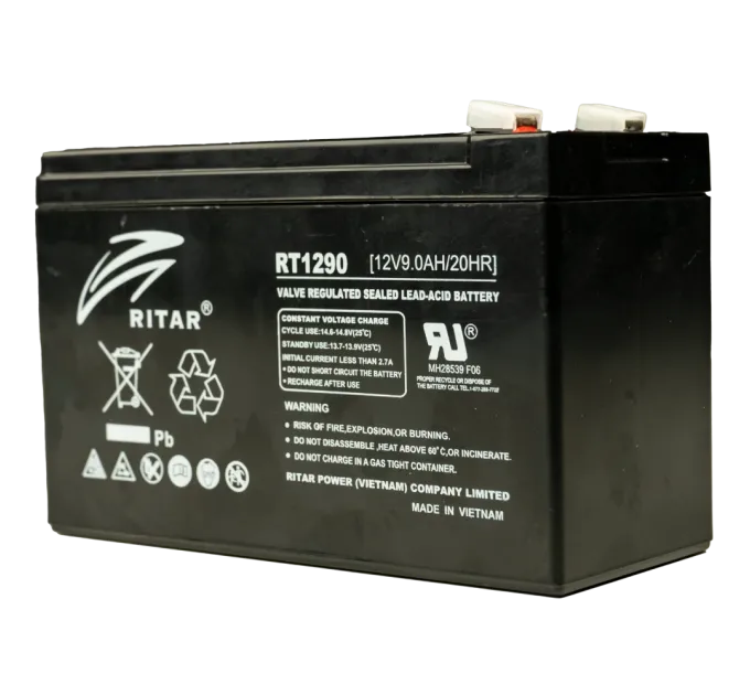 Ritar RT1290 9А•г 12В Свинцево-кислотна акумуляторна батарея