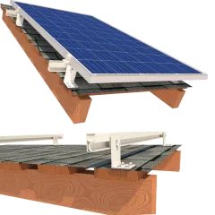 InstallKit IK-XL-B-16 кріплення 16 сонячних панелей до 1145мм бітумна черепиця Комплект InstallKit IK-XL-B-16 кріплення 16 сонячних панелей до 1145мм бітумна черепиця Комплект