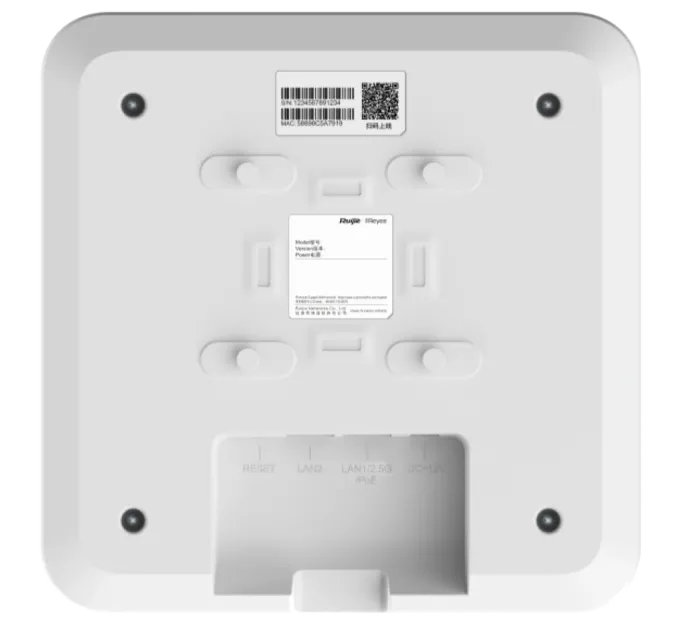 Ruijie Reyee RG-RAP2260 Wi-Fi 6 внутрішня дводіапазонна Точка доступу