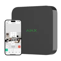 Ajax NVR (8ch) (8EU) black Видеорегистратор