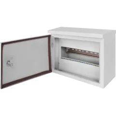 E.NEXT e.mbox.stand.n.12.z Шафа металева, під 12мод., герметична IP54, навісна, з замком