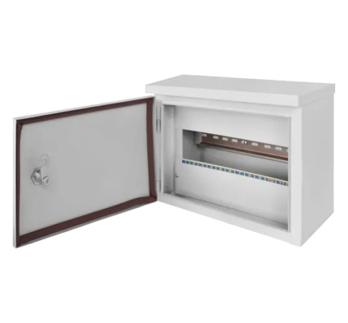 E.NEXT e.mbox.stand.n.12.z Шкаф металлический, под 12мод., герметичный IP54, навесной, с замком