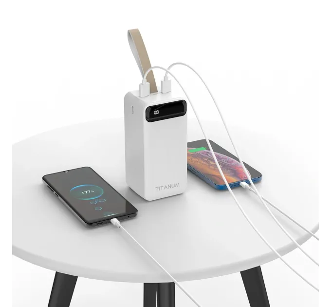 TITANUM 741 White 50000mAh Повербанк