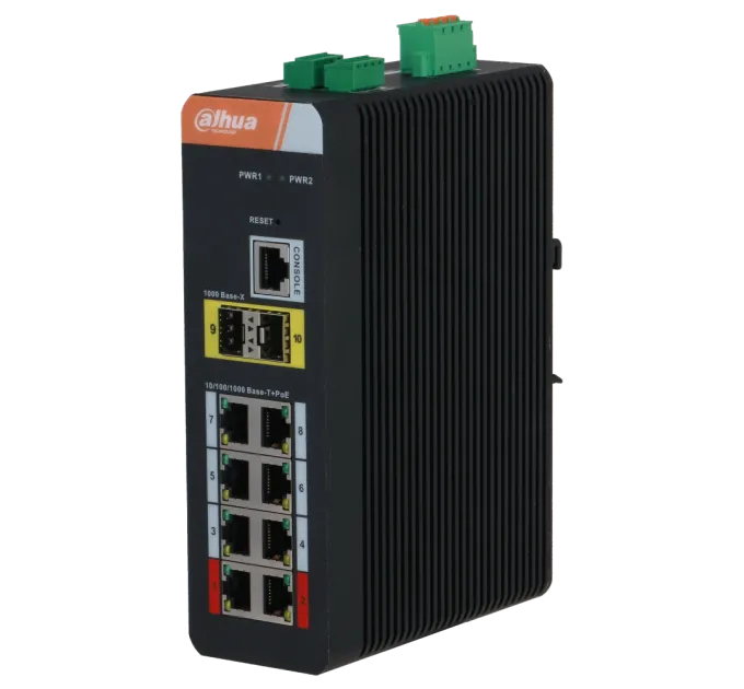 Dahua DH-IS4210-8GT-120 PoE Коммутатор 10 портов управляемый Dahua DH-IS4210-8GT-120 PoE Коммутатор 10 портов управляемый