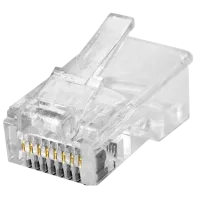 Tyco RJ-45 8P8C UTP Cat-5 (TCRJ45-UTP) Коннектор (100 шт/уп.) Q100, Box