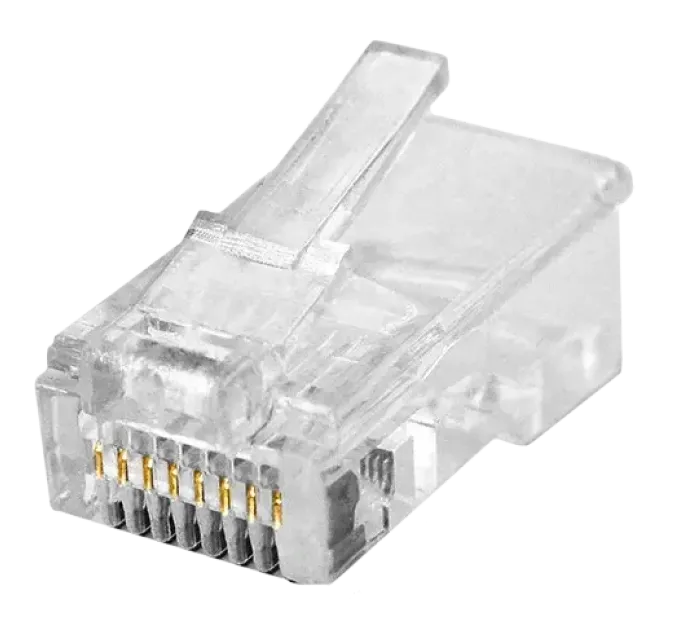 Tyco RJ-45 8P8C UTP Cat-5 (TCRJ45-UTP) Конектор (100 шт/уп.) Q100, Box