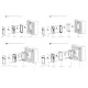 DS-KV8213-WME1/Flush(B) 2 Мп IP виклична панель на 2 абонента з ІЧ підсвічуванням і Wi-Fi