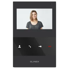 SQ-04M 4" дюйми (black) Відеодомофон Slinex SQ-04M 4" дюйми (black) Відеодомофон Slinex