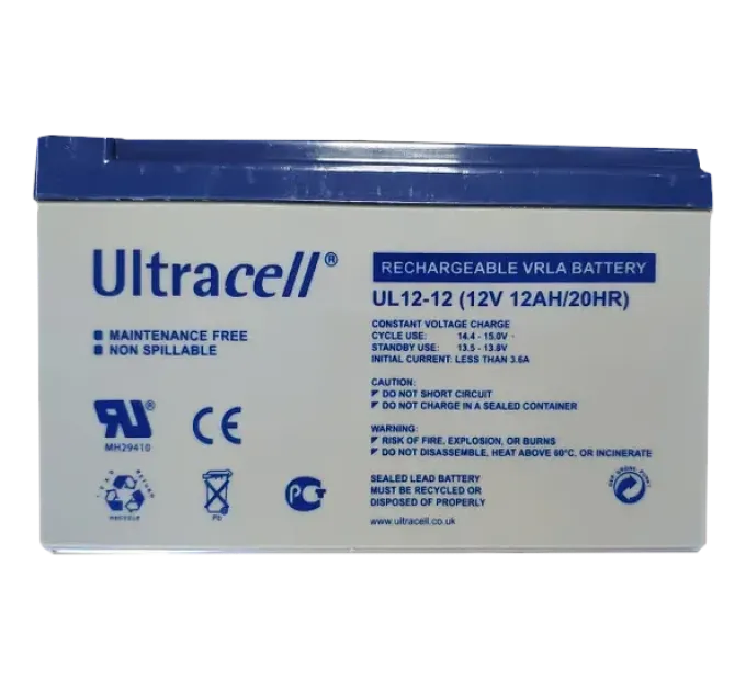 Ultracell UCG 12-12 AGM 12V 12 Ah Аккумуляторная батарея