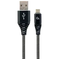 Cablexpert CC-USB2B-AMmBM-2M-BW USB 2.0/Micro B 2м Кабель