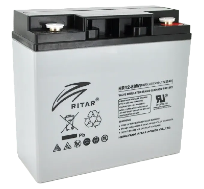 AGM RITAR HR1288W 22А•ч 12В Свинцово-кислотная аккумуляторная батарея