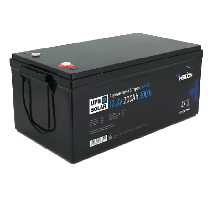 Merlion LiFePO4 12.8V 200AH Аккумуляторная батарея Merlion LiFePO4 12.8V 200AH Аккумуляторная батарея
