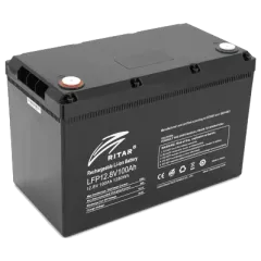 Ritar LiFePO4 12,8V 100Ah 1280Wh Аккумуляторная батарея Ritar LiFePO4 12,8V 100Ah 1280Wh Аккумуляторная батарея