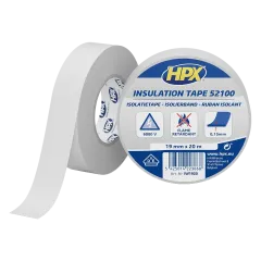 HPX IW1920 HPX52100 19мм х 20м Стрічка ПВХ ізоляційна HPX IW1920 HPX52100 19мм х 20м Стрічка ПВХ ізоляційна
