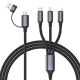 USB A/C-папа/Lightning/Micro/Type-C 1.5 м Кабель Cablexpert
