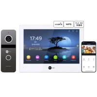 Neolight ALPHA Hybrid + SOLO FHD Graphite Комплект відеодомофону
