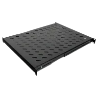 19" 650мм черная Полка