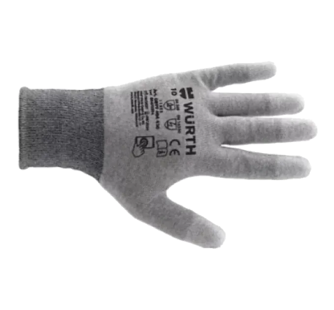 Wurth TOUCH ESD р.9 Перчатки монтажные Wurth TOUCH ESD р.9 Перчатки монтажные