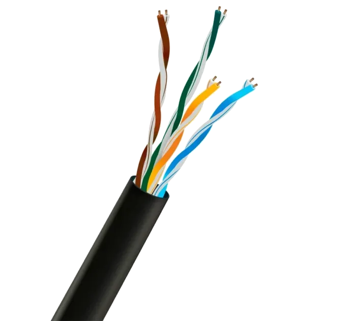 TRINIX UTP CAT5E CU 0.51mm LDPE Outdoor (305м) Кабель TRINIX UTP CAT5E CU 0.51mm LDPE Outdoor (305м) Кабель