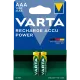 VARTA RECHARGEABLE ACCU 1000mAh BLI 2 NI-MH (READY 2 USE) Аккумулятор AAA