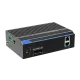 UTP7202GE-POE Промышленный 2-портовый неуправляемый коммутатор Gigabit+2*SFP (12-48 В)