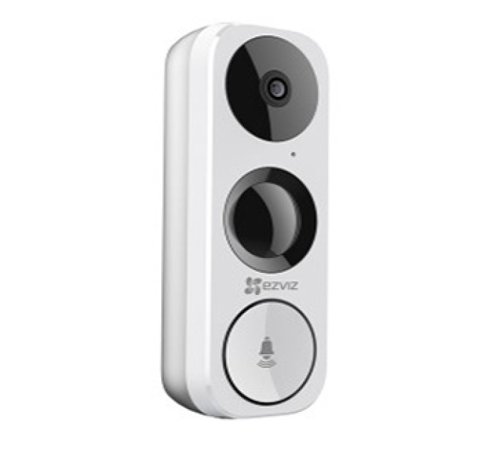 CS-DB1(A0-1B3WPFR) 3Мп хмарний Wi-Fi дверний відеодзвінок Ezviz