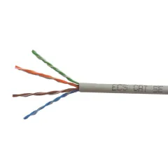 UTP cat 5E 4PR (0,50мм) CCA PVC W 305м=1 бхт DCG Витая пара UTP cat 5E 4PR (0,50мм) CCA PVC W 305м=1 бхт DCG Витая пара