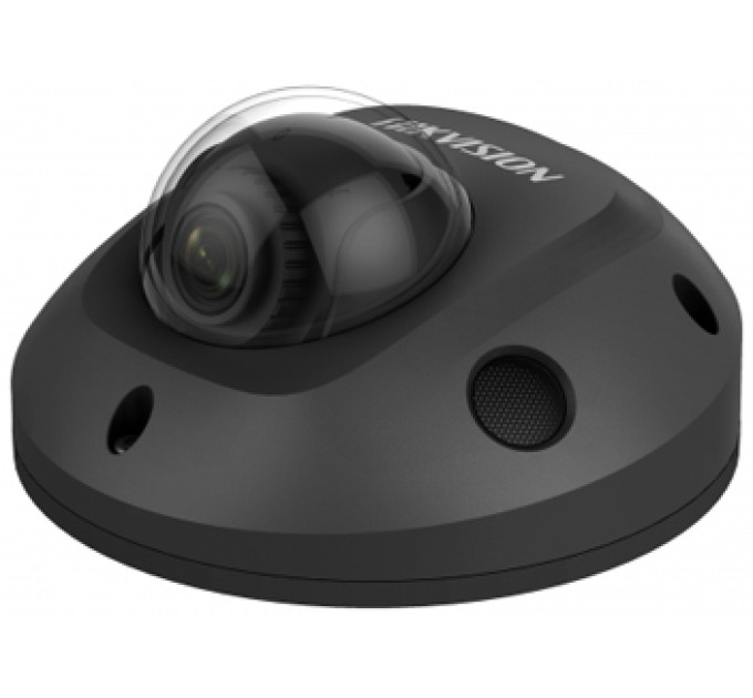 DS-2CD2543G0-IS (2.8 мм) (Чёрный) 4МП міні IP відеокамера Hikvision з ІК підсвічуванням