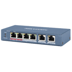 Hikvision DS-3E0106HP-E POE Коммутатор 4 порта неуправляемый