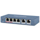 Hikvision DS-3E0106HP-E POE Комутатор 4 порти некерований