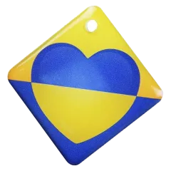 RFID KEYFOB EM RW HEART Брелок