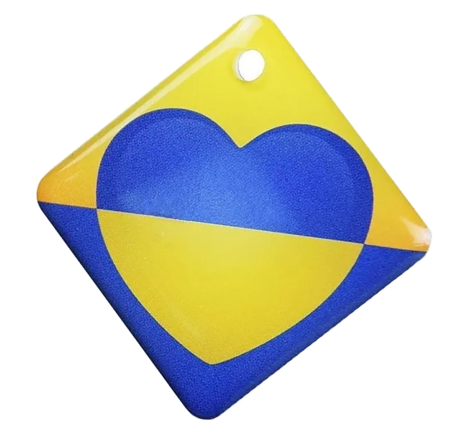 RFID KEYFOB EM RW HEART Брелок
