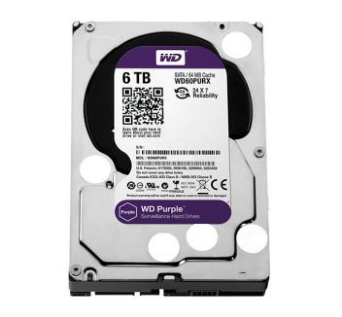WD60PURX Жорсткий диск 6Тб