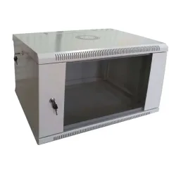 WMNC-35-6U-FLAT Шафа 6U 600x350 мм Hypernet настінна розбірна