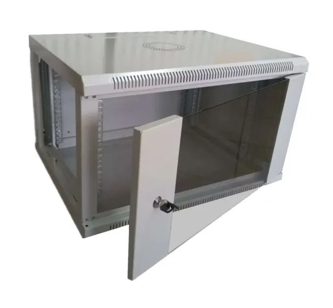 WMNC-35-6U-FLAT Шкаф 6U 600x350 мм Hypernet настенный разборный