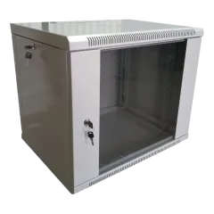 Hypernet WMNC66-9U-FLAT Шафа настінна розбірна 9U 600x600х507 мм