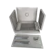 Hypernet WMNC66-9U-FLAT Шкаф настенный разборный 9U 600x600х507 мм