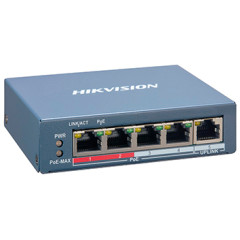 DS-3E1105P-EI 4-портовый управляемый POE