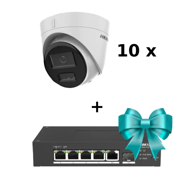 DS-2CD1343G2-LIUF 4МП (4мм) із мікрофоном IP відеокамера Hikvision