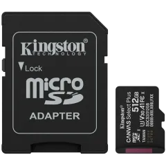 Kingston 512GB microSDXC Canvas Select Plus Gen3 Card + Adapter Модуль флеш-пам'яті