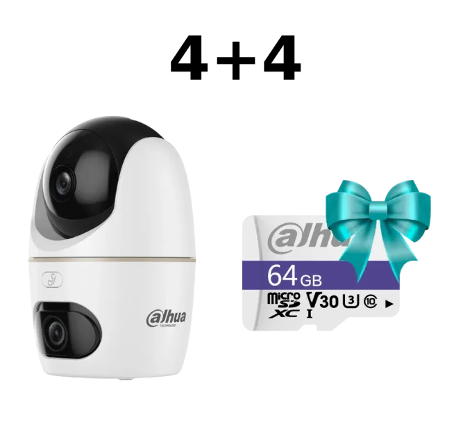 DH-H5D-5F 5МП Wi-Fi панорамно Комплект Dahua 4+4