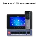 KIT(medium)-black Комплект відеодомофону Dahua