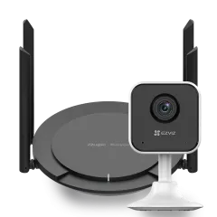 Ezviz CS-H1C (1080P) + Reyee RG-EW300 PRO Комплект
