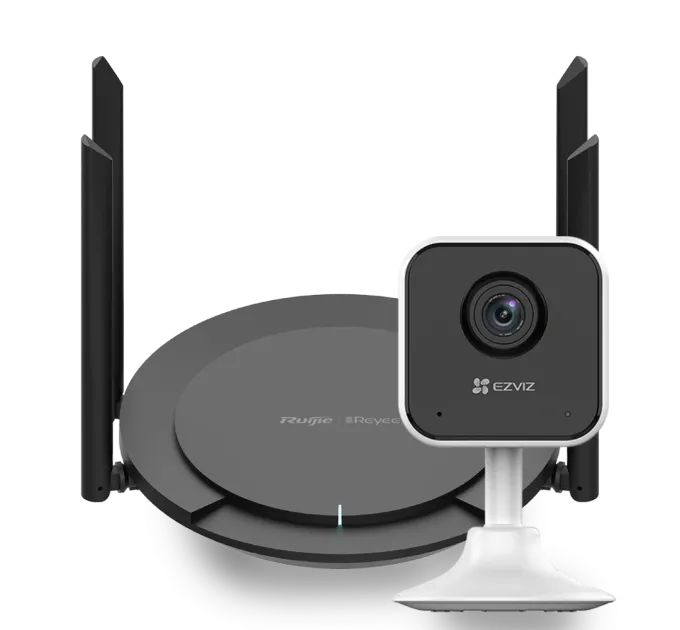 Ezviz CS-H1C (1080P) + Reyee RG-EW300 PRO Комплект