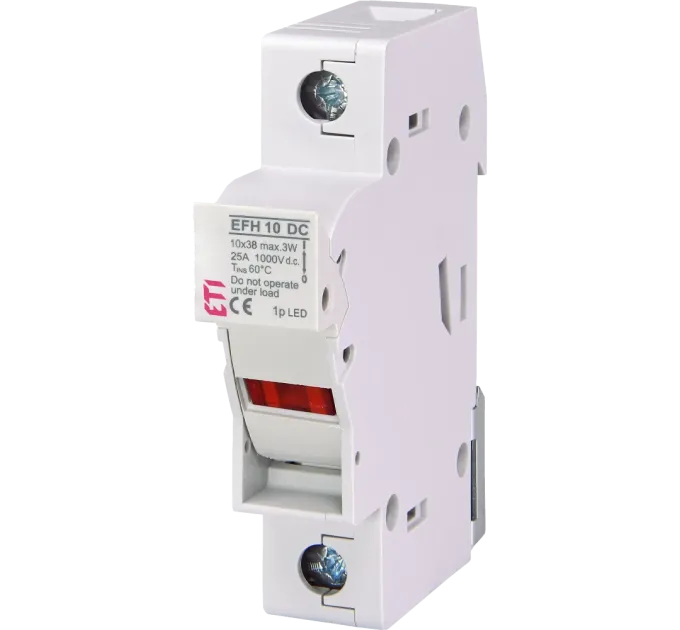 ЕТІ EFH 10 1P 25A 1000V DC Тримач запобіжника
