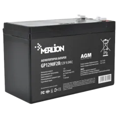 MERLION AGM GP1290F2B 12В 9А•г Акумуляторна батарея