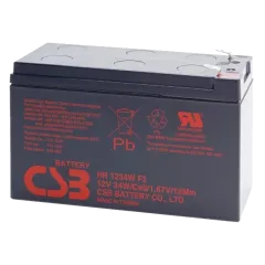 CSB HR1234WF2 12В 9А•г Акумуляторна батарея CSB HR1234WF2 12В 9А•г Акумуляторна батарея