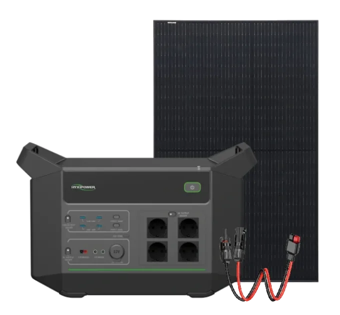 HYXiPower HYX-EA2500 + Risen Solar RSM40-8-400MB Full Black Система автономного питания однофазная HYXiPower HYX-EA2500 + Risen Solar RSM40-8-400MB Full Black Система автономного питания однофазная